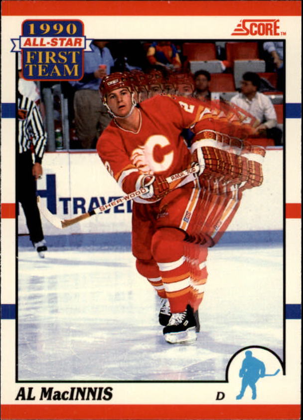 1990-91 Score Canadian #314 Al MacInnis AS1