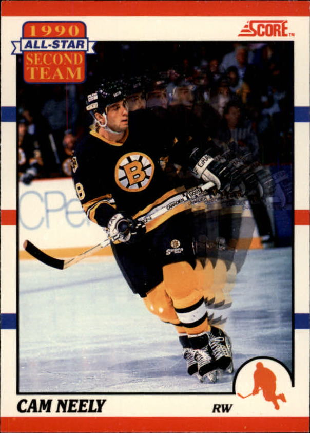 1990-91 Score Canadian #323 Cam Neely AS2