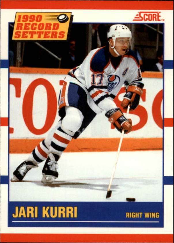 1990-91 Score Canadian #348 Jari Kurri LL