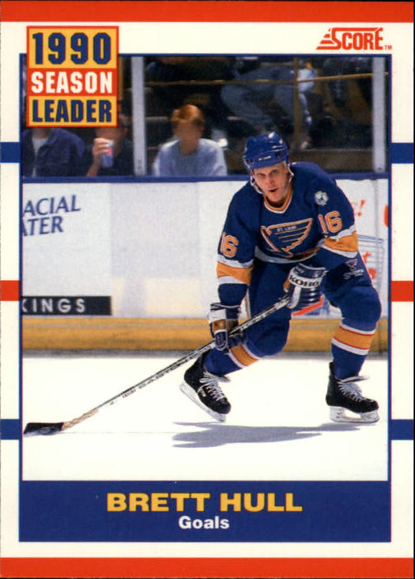 1990-91 Score Canadian #351 Brett Hull LL