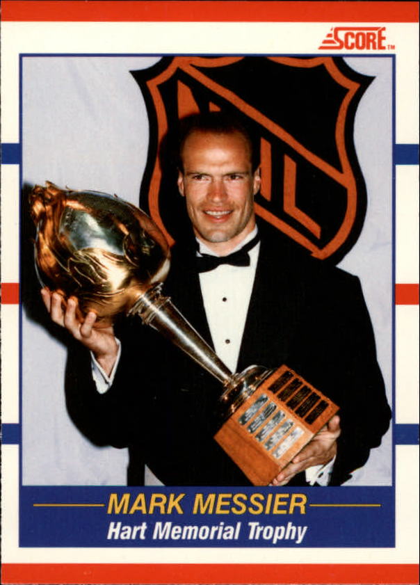 1990-91 Score Canadian #360 Mark Messier Hart