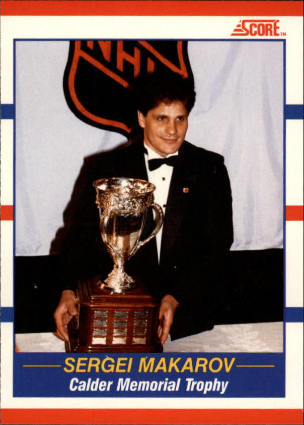 1990-91 Score Canadian #362 Sergei Makarov Calder