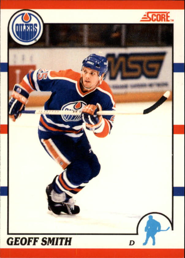 1990-91 Score Canadian #373 Geoff Smith RC