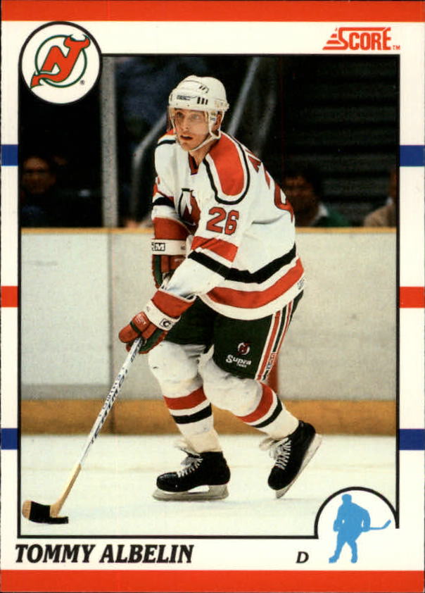 1990-91 Score Canadian #378 Tommy Albelin