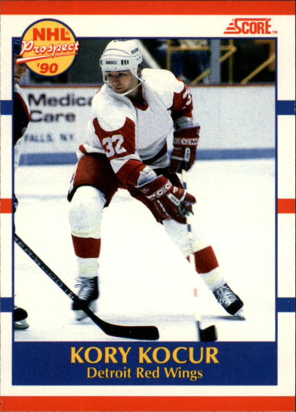 1990-91 Score Canadian #384 Kory Kocur RC