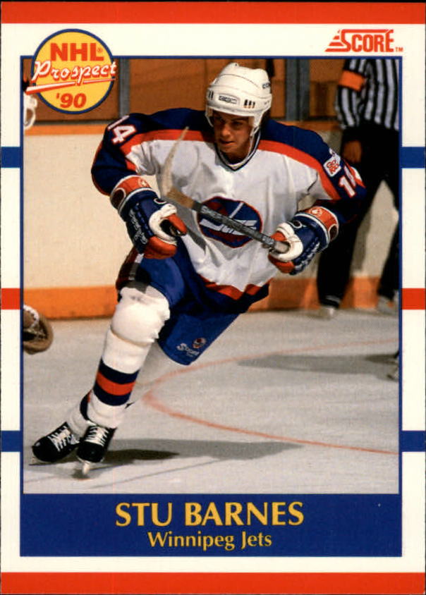 1990-91 Score Canadian #391 Stu Barnes RC