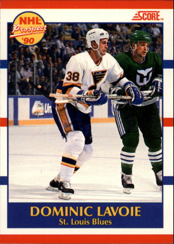 1990-91 Score Canadian #416 Dominic Lavoie RC
