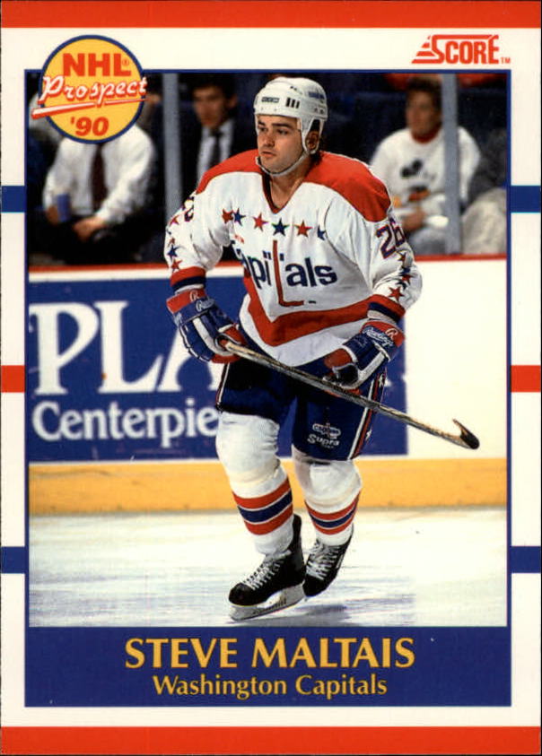 1990-91 Score Canadian #417 Steve Maltais RC