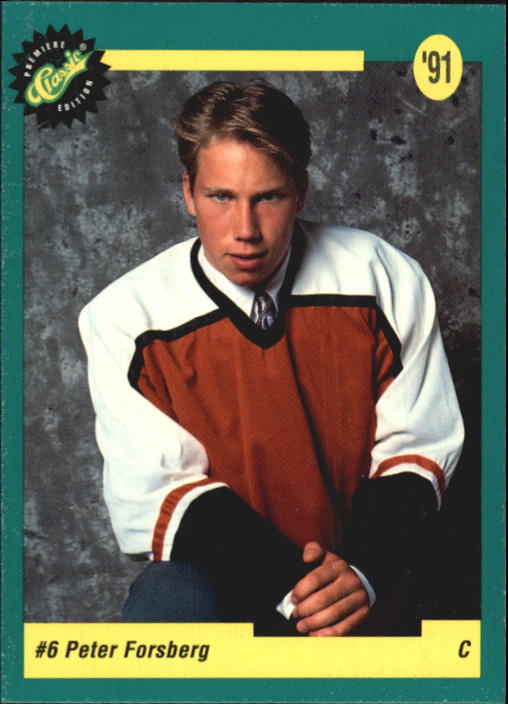 Peter Forsberg - Stats & Facts - Elite Prospects