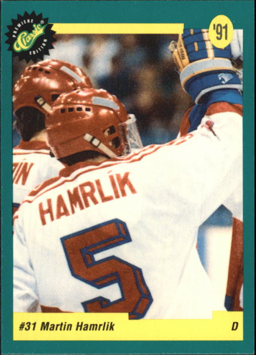1991 Classic #27 Martin Hamrlik