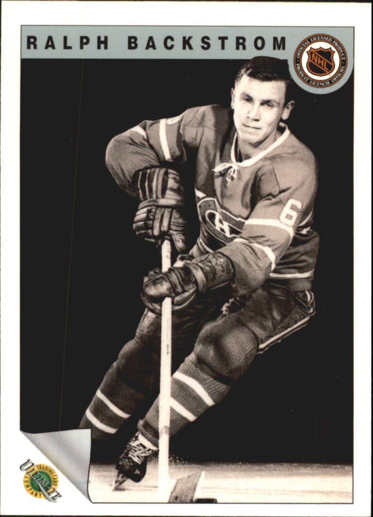 Hockey Card 1991-92 Ultimate Original Six # 69 NM//MT Bill Gadsby