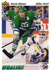1991-92 Upper Deck French #105 Kevin Dineen