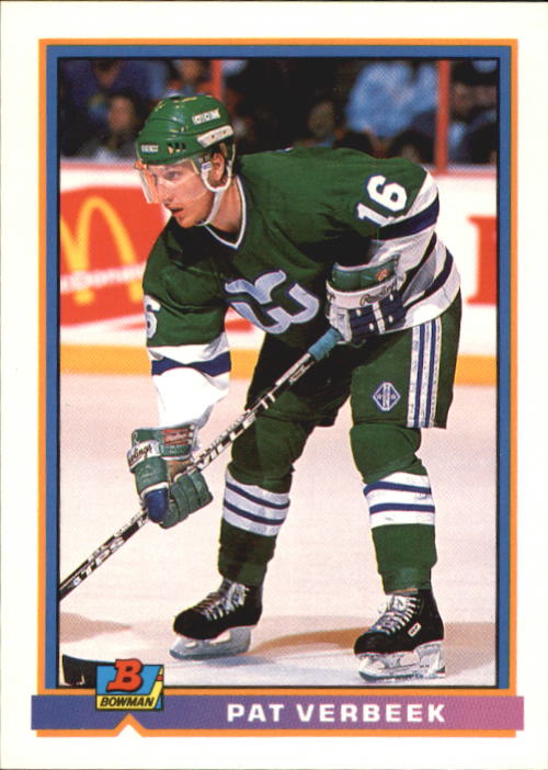 1991-92 Bowman #12 Pat Verbeek