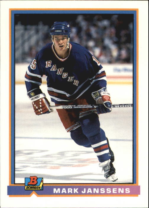1991-92 Bowman #67 Mark Janssens