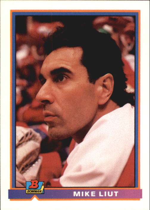 1991-92 Bowman #290 Mike Liut - NM-MT