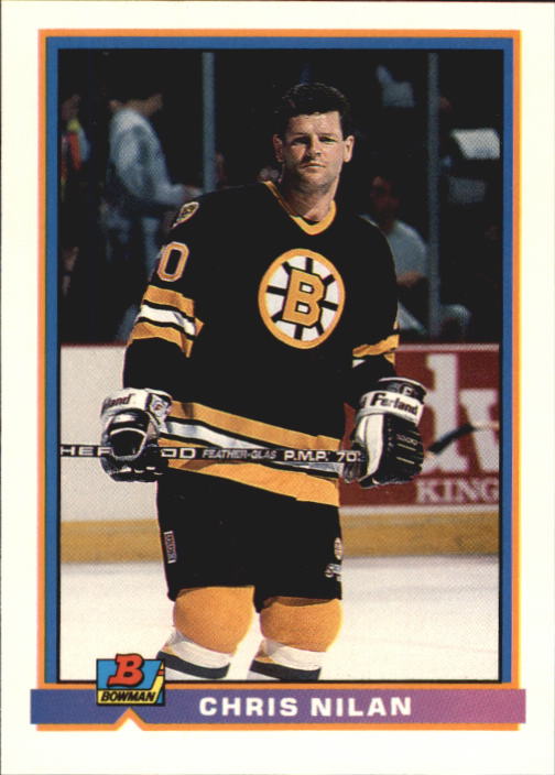 1991-92 Bowman #351 Chris Nilan