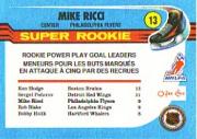 1991-92 O-Pee-Chee #13 Mike Ricci SR back image