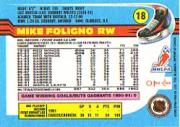 1991-92 O-Pee-Chee #18 Mike Foligno back image