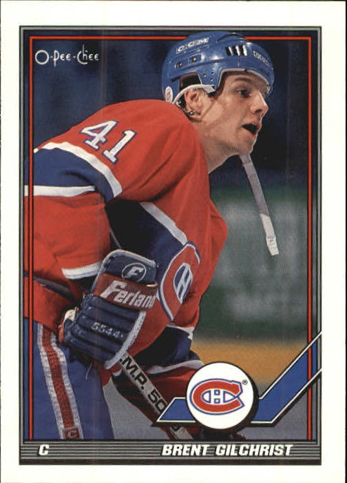 1991-92 O-Pee-Chee #90 Brent Gilchrist