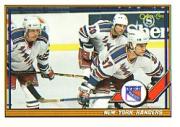 1991-92 O-Pee-Chee #215 Rangers Team