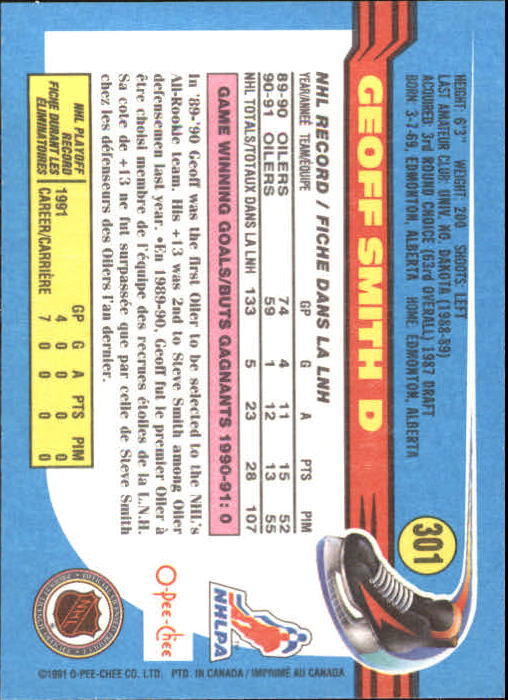 B2631- 1991-92 O-Pee-Chee Hk Cards 251-500 +Rookies -You Pick- 15+ FREE US SHIP - Picture 99 of 495