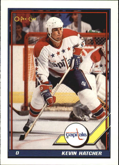1991-92 O-Pee-Chee #310 Kevin Hatcher