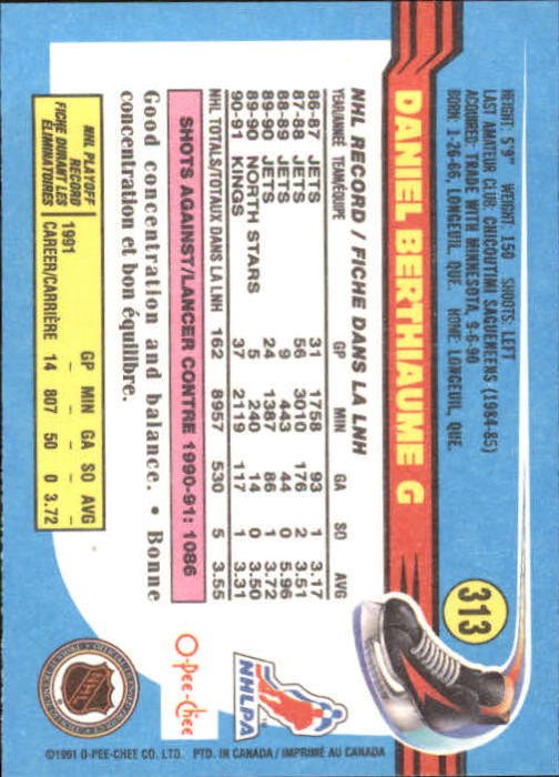 B2631- 1991-92 O-Pee-Chee Hk Cards 251-500 +Rookies -You Pick- 15+ FREE US SHIP - Picture 123 of 495
