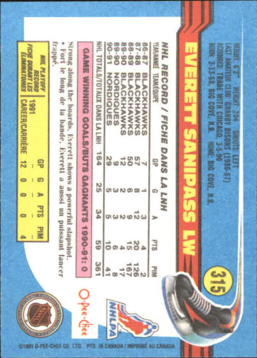 B2631- 1991-92 O-Pee-Chee Hk Cards 251-500 +Rookies -You Pick- 15+ FREE US SHIP - Picture 127 of 495