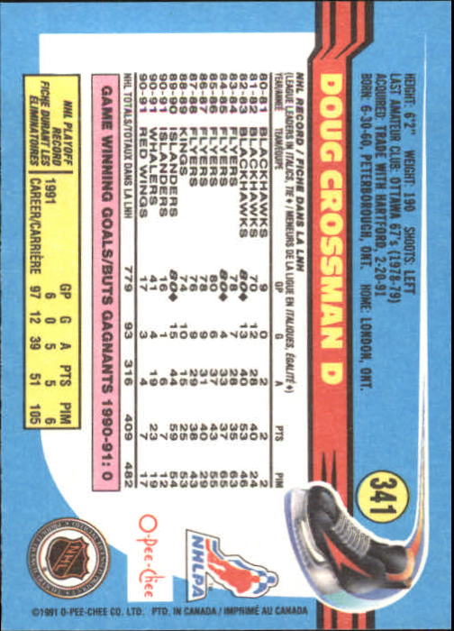 B2631- 1991-92 O-Pee-Chee Hk Cards 251-500 +Rookies -You Pick- 15+ FREE US SHIP - Picture 177 of 495