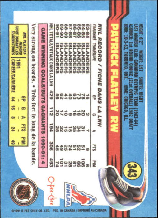 B2631- 1991-92 O-Pee-Chee Hk Cards 251-500 +Rookies -You Pick- 15+ FREE US SHIP - Picture 181 of 495