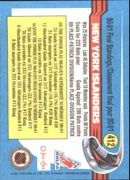 B2631- 1991-92 O-Pee-Chee Hk Cards 251-500 +Rookies -You Pick- 15+ FREE US SHIP - Picture 319 of 495