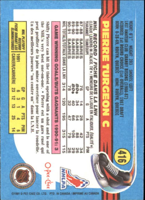 B2631- 1991-92 O-Pee-Chee Hk Cards 251-500 +Rookies -You Pick- 15+ FREE US SHIP - Picture 327 of 495