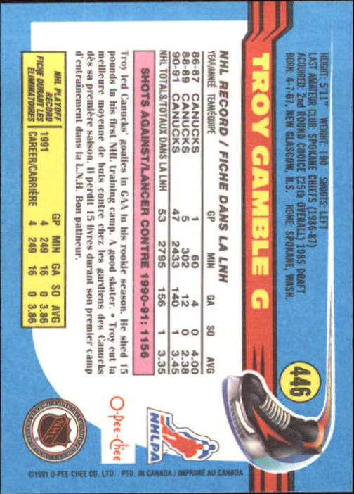 B2631- 1991-92 O-Pee-Chee Hk Cards 251-500 +Rookies -You Pick- 15+ FREE US SHIP - Picture 387 of 495