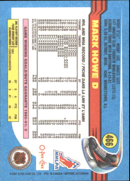 B2631- 1991-92 O-Pee-Chee Hk Cards 251-500 +Rookies -You Pick- 15+ FREE US SHIP - Picture 427 of 495
