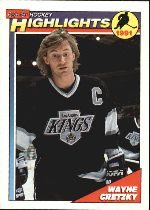 1991-92 O-Pee-Chee #524 Wayne Gretzky HL