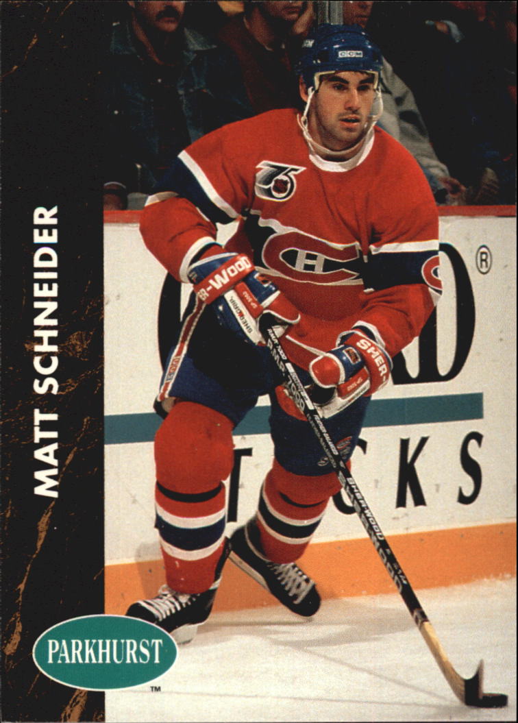 1991-92 Parkhurst #88 Mathieu Schneider