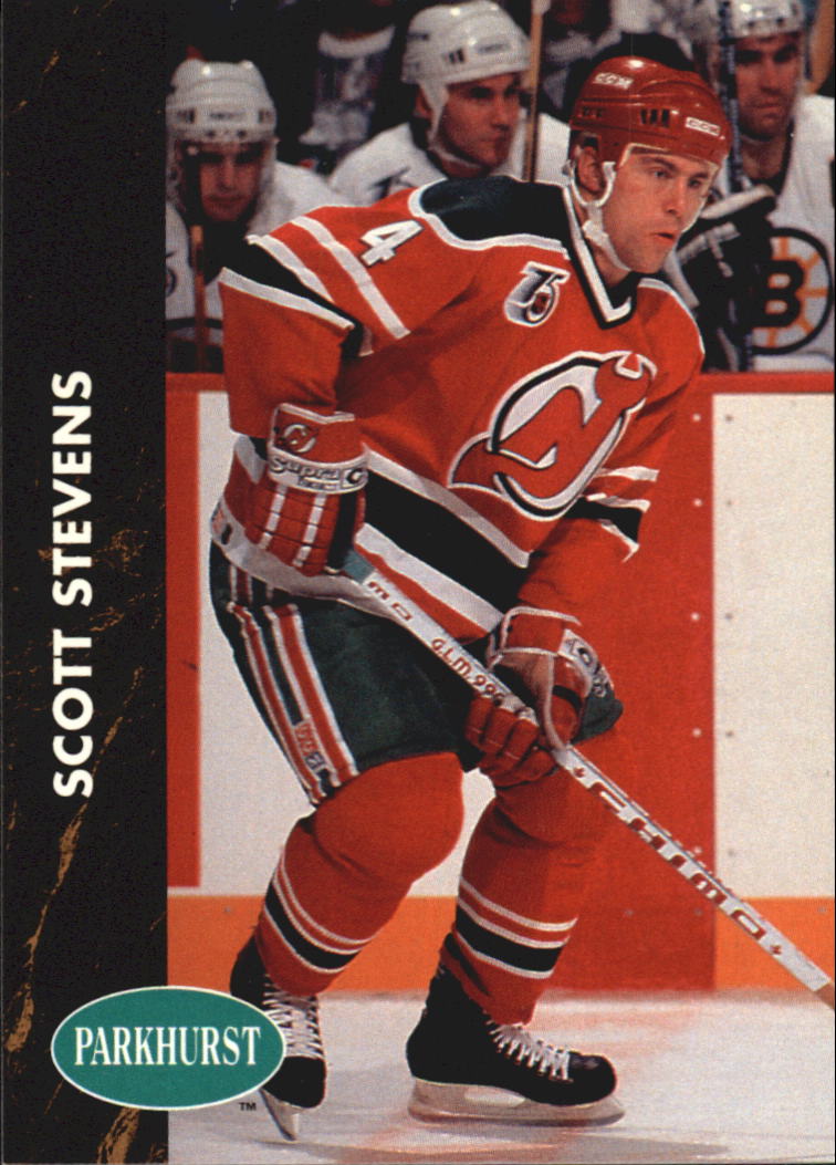 Scott Stevens autographed Hockey Card (New Jersey Devils, FT