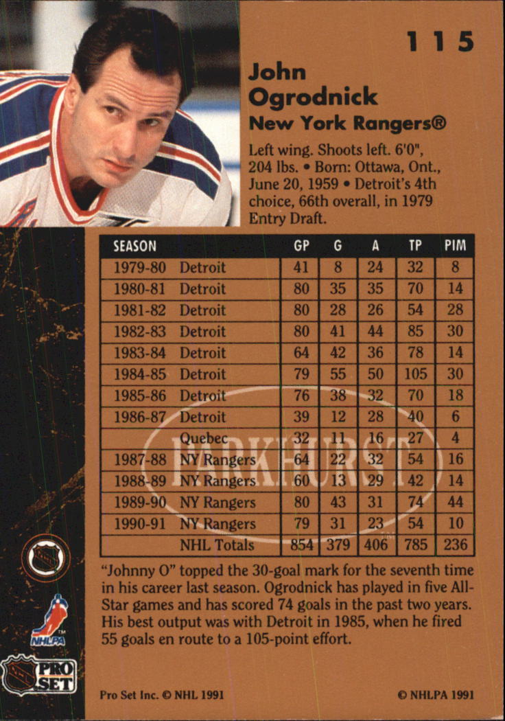 A8297- 1991-92 Parkhurst Hk Card #s 1-250 +Rookies -You Pick- 15+ FREE US SHIP - Picture 208 of 422