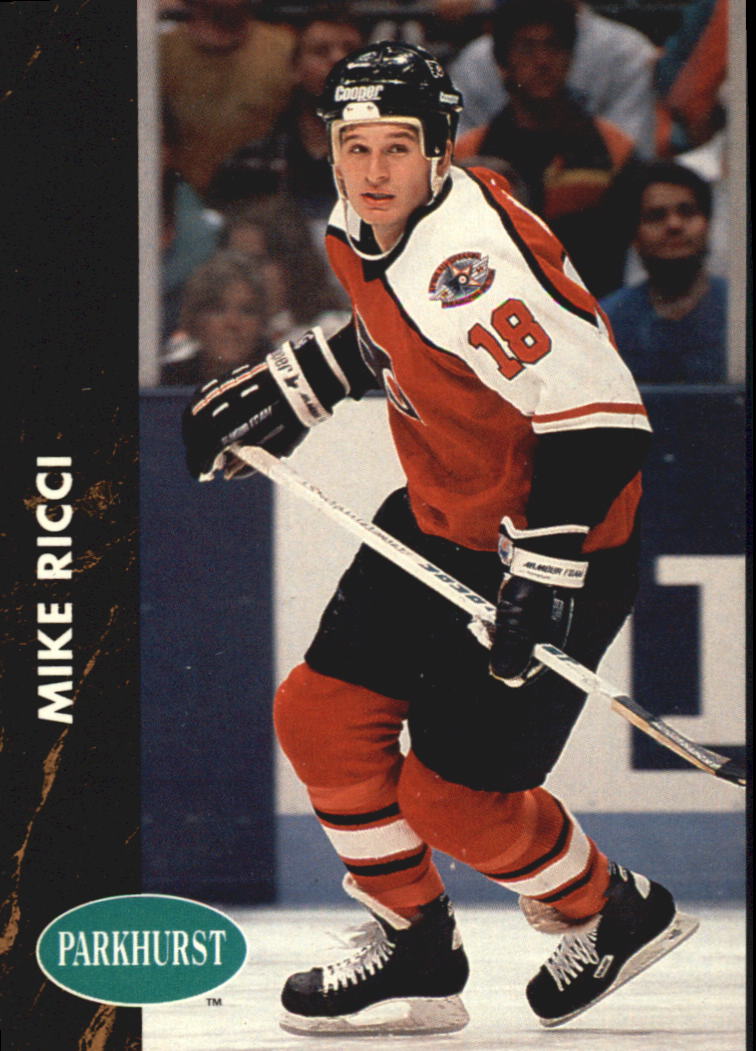 1991-92 Parkhurst #123 Mike Ricci