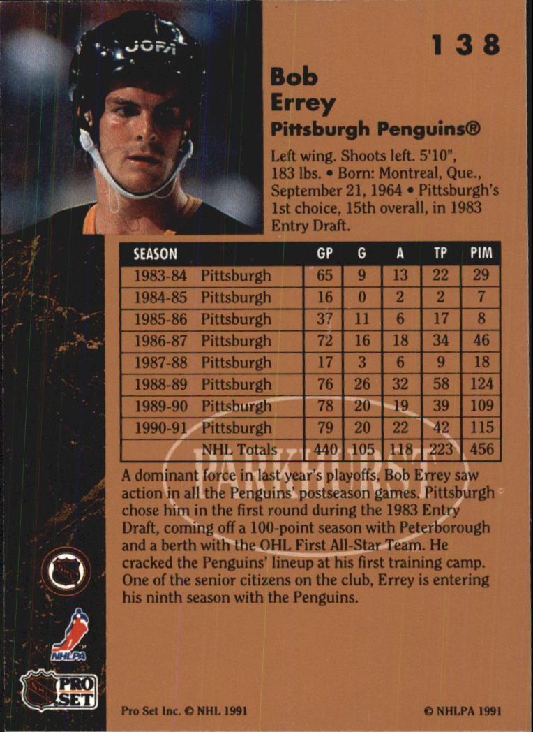 A8297- 1991-92 Parkhurst Hk Card #s 1-250 +Rookies -You Pick- 15+ FREE US SHIP - Picture 254 of 422