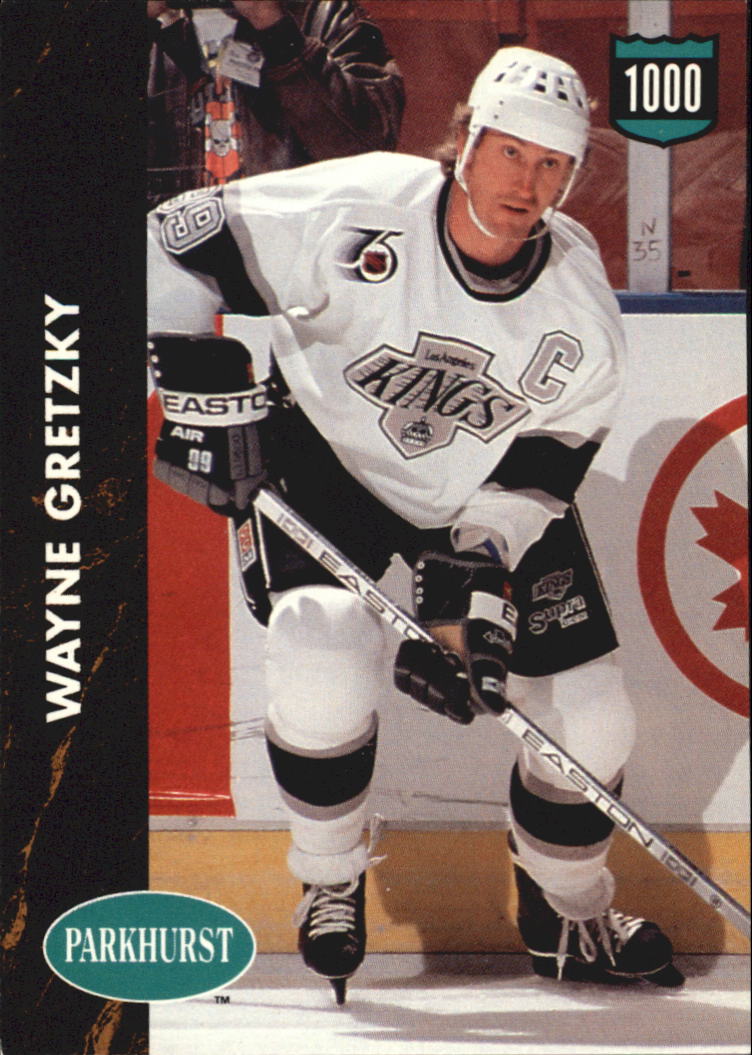 1991-92 Parkhurst #207 Wayne Gretzky 1000
