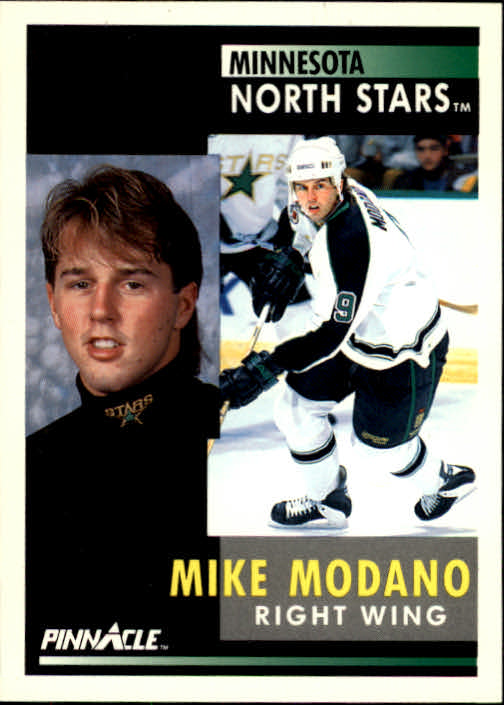1991-92 Pinnacle #5 Mike Modano