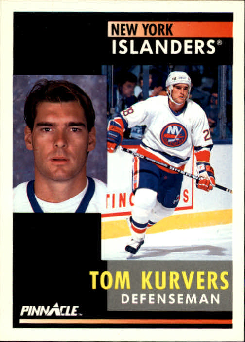 1991-92 Pinnacle #7 Tom Kurvers