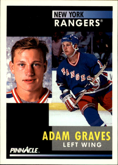 1991-92 Pinnacle #16 Adam Graves