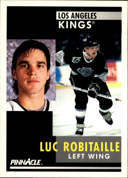1991-92 Pinnacle #17 Luc Robitaille