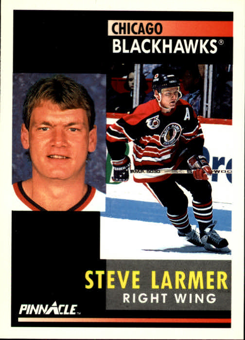 1991-92 Pinnacle #29 Steve Larmer