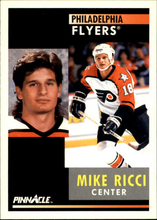 1991-92 Pinnacle #32 Mike Ricci