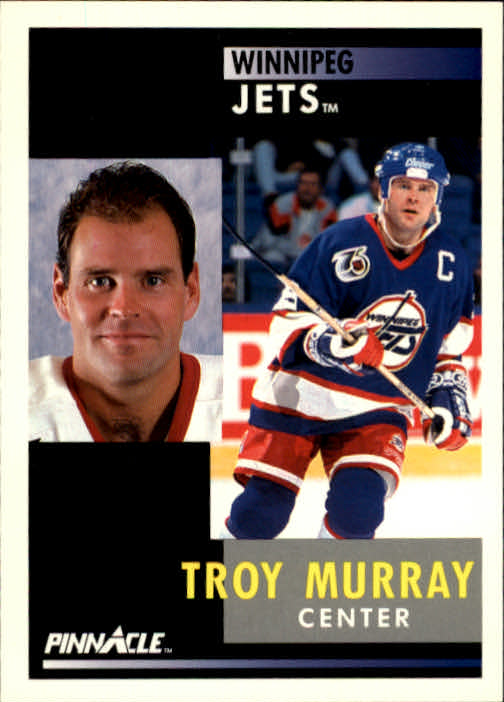 1991-92 Pinnacle #33 Troy Murray