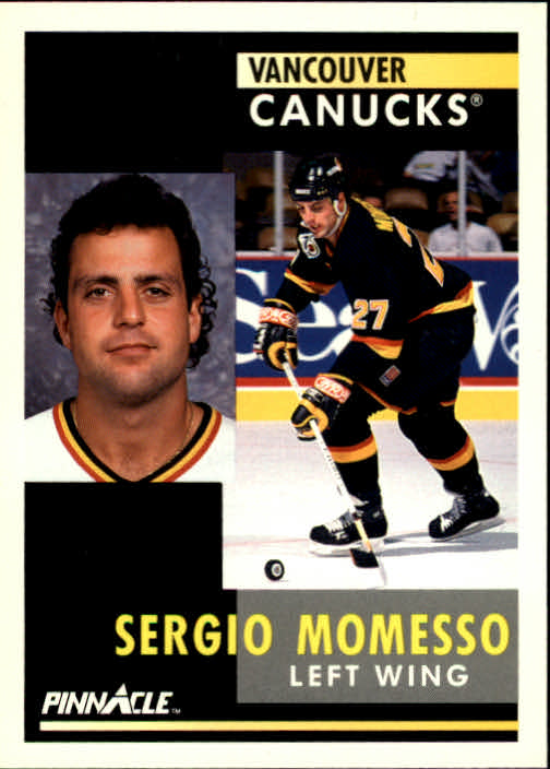 1991-92 Pinnacle #34 Sergio Momesso