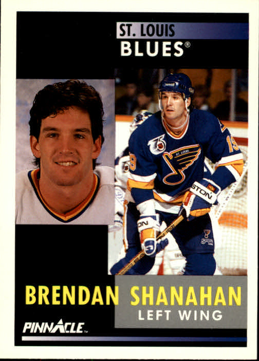 1991-92 Pinnacle #41 Brendan Shanahan